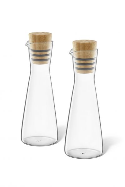 "BEVO" vinegar and oil bottle set