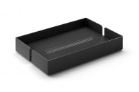 "POTES" zeepschaal, zwart "POTES" zeepschaal, zwart