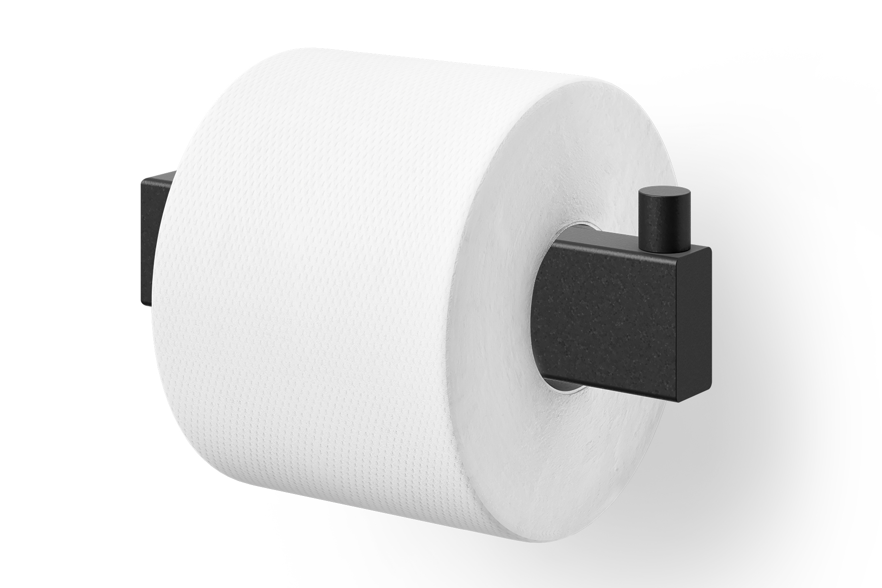 LINEA porte-rouleau de papier toilette, noir