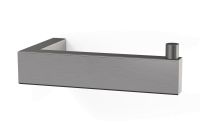 “LINEA” toilet paper holder, graphite “LINEA” toilet paper holder, graphite