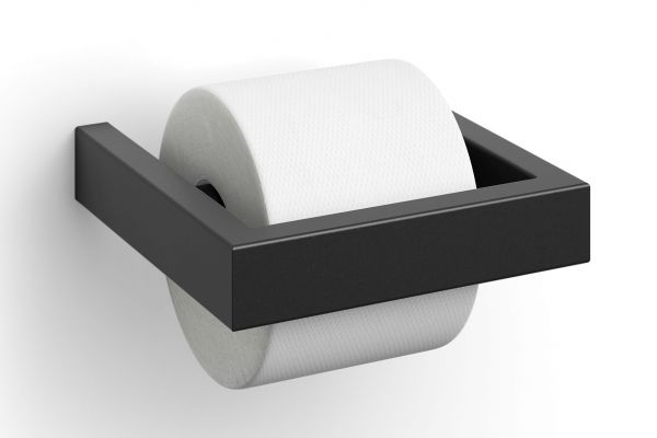 "LINEA" porte-rouleau de papier toilette, noir