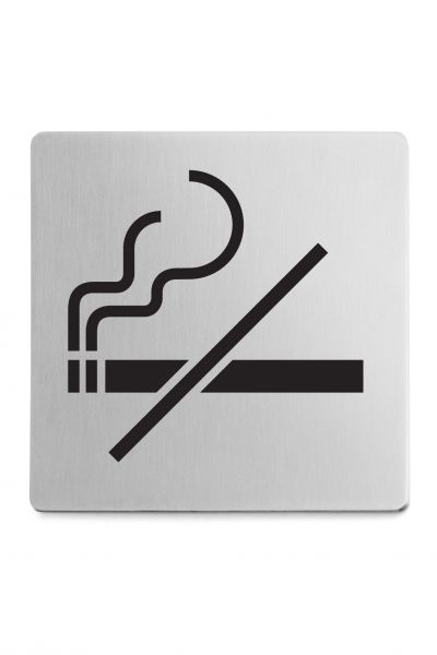 "INDICI" information sign, "non smoker"
