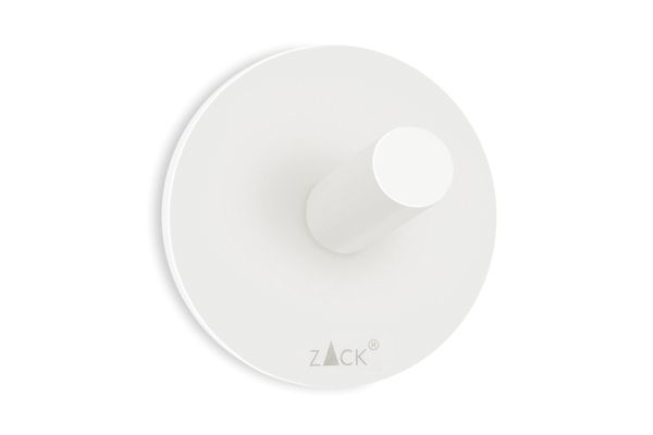 "PECO" handdoekhaak,ø 5,5 cm, wit