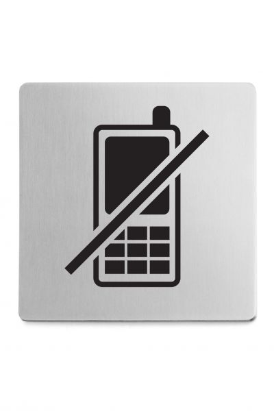 "INDICI" pictogram ‘verboden te telefoneren‘