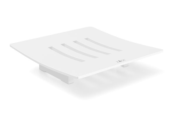 "ABBACO" soap dish, white