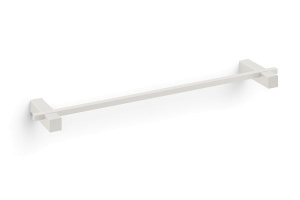 "CARVO" barre porte-serviette,blanc51 cm