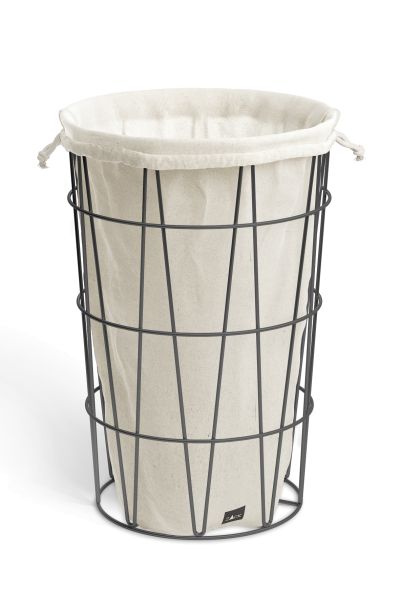 "SATONE" panier à linge avec sac à linge