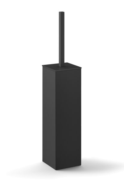 "CARVO" balayette WC, carré,noir