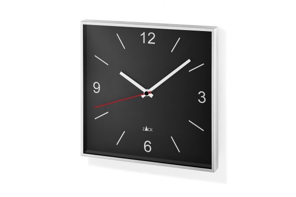 "SILLAR" wall clock, black