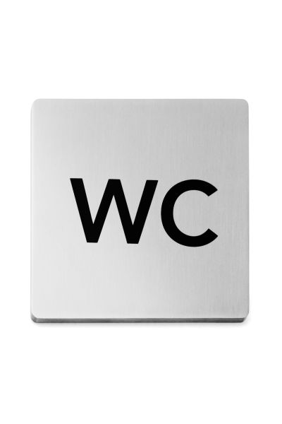 "INDICI" information sign "WC"