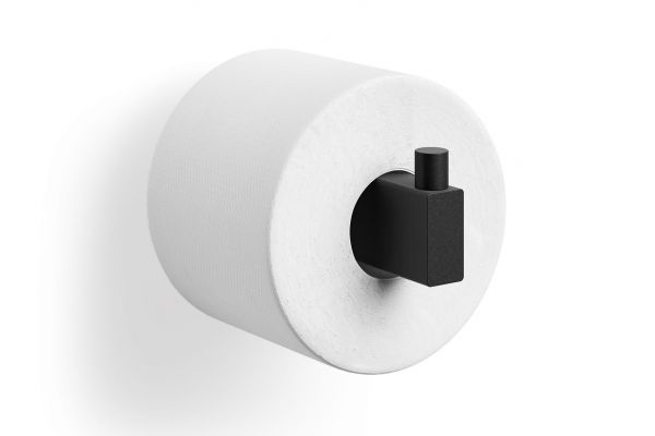 "LINEA" spare toilet roll holder, black